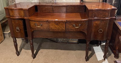 Lot 718 - A 19th century mahogany and ebony lined...
