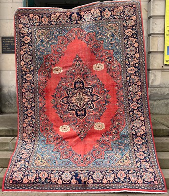 Lot 750 - A Persian Mahal carpet, early 20th century,...