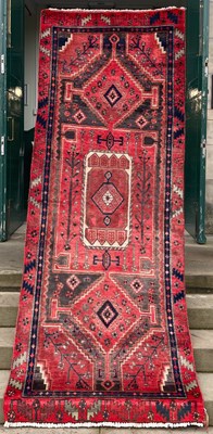 Lot 747 - A Persian Hamedan rug, 20th century, the...