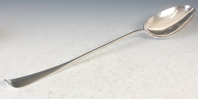 Lot 111 - A Scottish silver hash spoon, by Adam Graham,...
