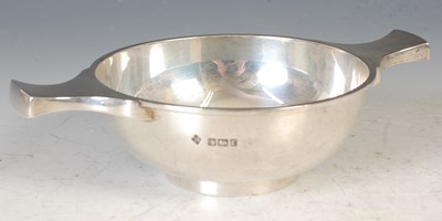 Lot 69 - A silver quaich, by Martin & Hall, Sheffield...