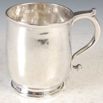 Lot 7 - A Fine George I Scottish silver baluster...