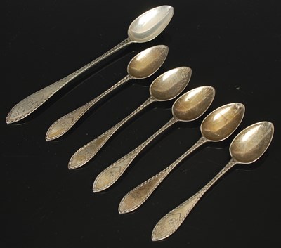 Lot 209 - A Scottish provincial silver masking spoon, by...