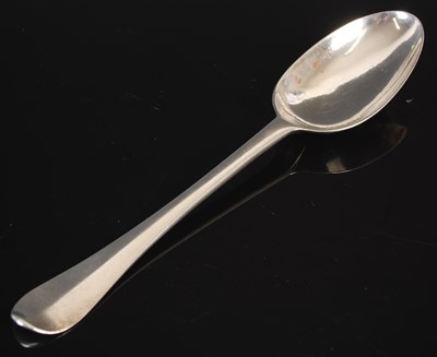 Lot 67 - A rare Scottish provincial silver tablespoon,...