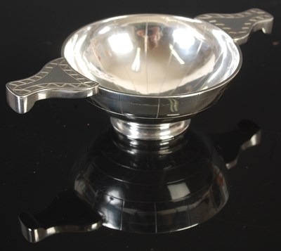 Lot 91 - A Scottish silver quaich, by MacKay & Chisholm,...