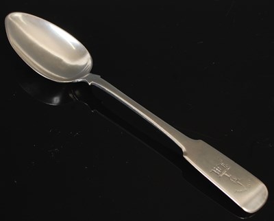 Lot 78 - A Scottish provincial silver teaspoon, by...