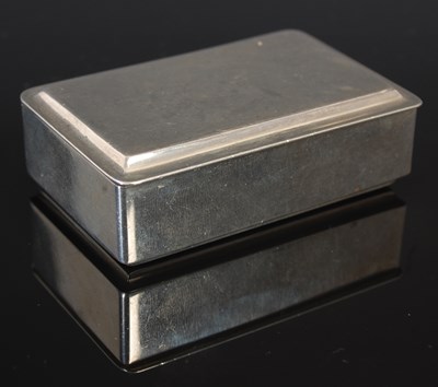 Lot 103 - A Scottish provincial silver snuff box by...