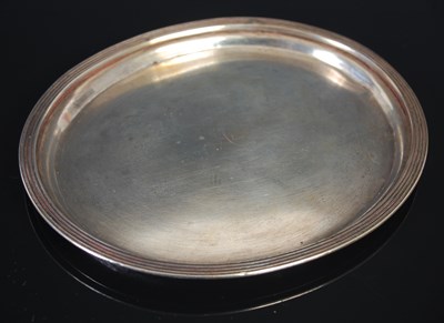 Lot 89 - A Scottish provincial silver wine funnel stand,...