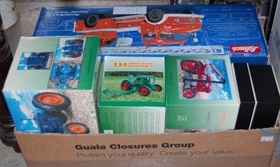 Lot 498 - Two Boxes - various DieCast toys to include...