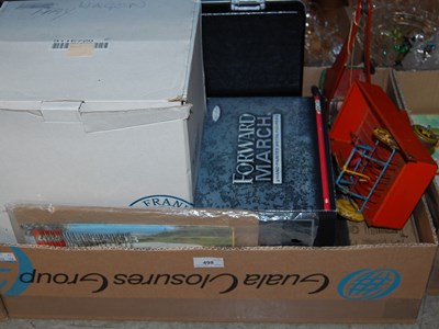 Lot 498 - Two Boxes - various DieCast toys to include...