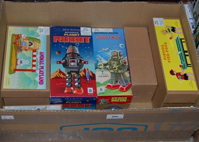 Lot 499 - Box - assorted toys to include Mechanical...