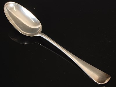 Lot 60 - A Scottish provincial silver tablespoon, by...