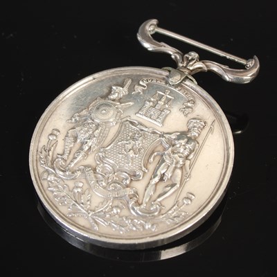 Lot 54 - An Australian silver medal, cast with ‘COMUNN...