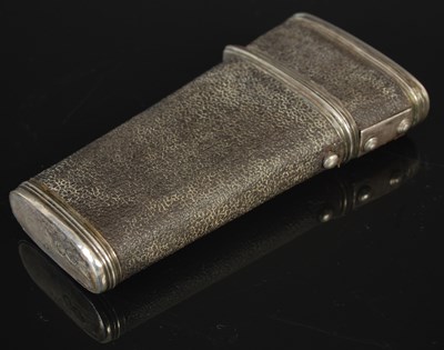 Lot 39 - An unusual Scottish provincial silver-mounted...