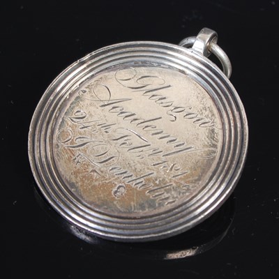 Lot 32 - A silver prize medal by Robert Gray & Sons of...