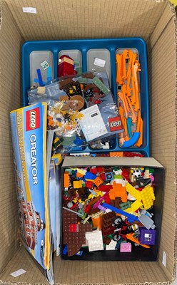 Lot 623 - A box of assorted Lego.