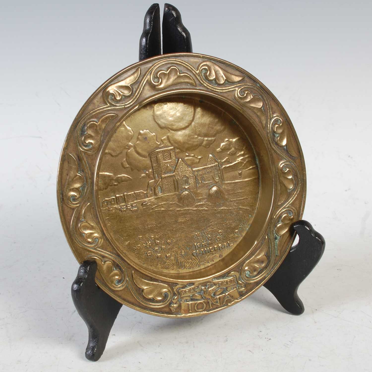 Alexander Ritchie Arizona Lot 266 - Alexander Ritchie of Iona, a circular brass
