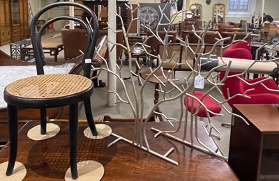 Lot 877 - An early 20th century Bentwood Thonet child's...