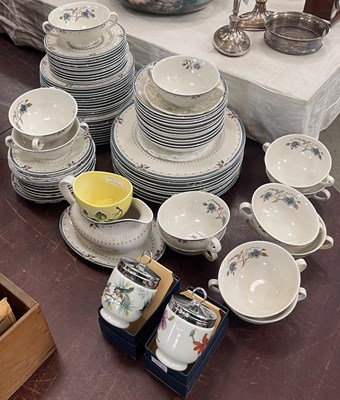 Lot 645 - A Royal Doulton Old Colony pattern part dinner...