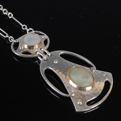 Lot 427 - Murrle Bennett & Co., an Arts & Crafts silver...