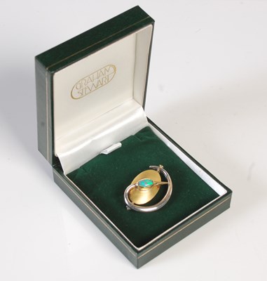 Lot 423 - Graham Leishman Stewart of Dunblane, an 18ct...