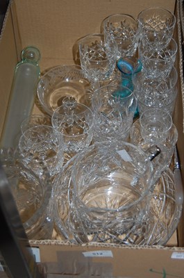 Lot 512 - Two Boxes - assorted glassware and ceramics