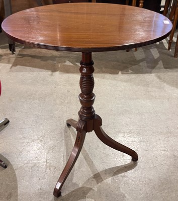 Lot 848 - A 19th century Scottish Regency mahogany tilt...