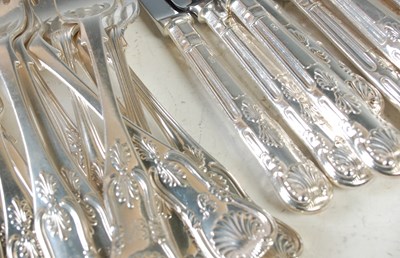 Lot 368 - A composite suite of silver flatware...