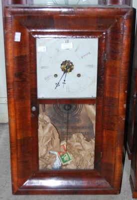 Lot 532 - Four rectangular wall clocks by various makers