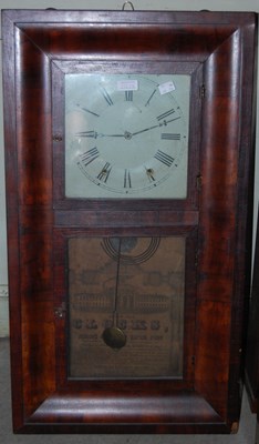 Lot 532 - Four rectangular wall clocks by various makers