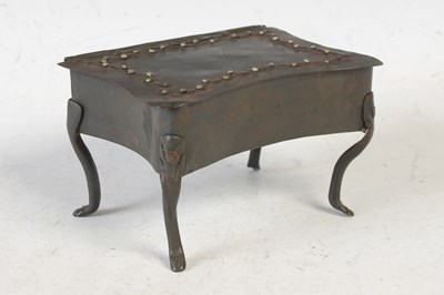 Lot 386 - An early 20th century copper dressing table...