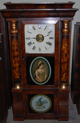 Lot 531 - Two Seth Thomas Clock Co rectangular wall...