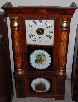 Lot 531 - Two Seth Thomas Clock Co rectangular wall...