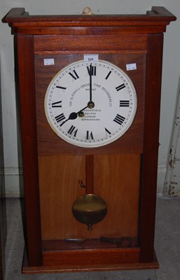 Lot 529 - A rectangular wall clock, The Gledhill-Brook...