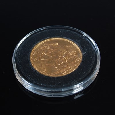 Lot 411 - An Elizabeth II gold sovereign, dated 1959.