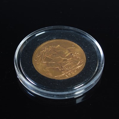 Lot 413 - A George V gold sovereign, dated 1926.