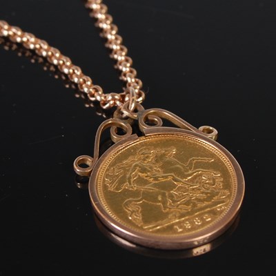 Lot 418 - An Elizabeth II gold half sovereign, dated...