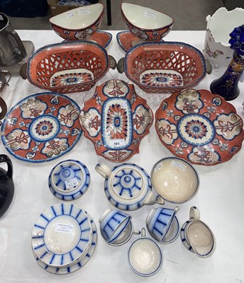 Lot 583 - A 19th century English transfer printed part...