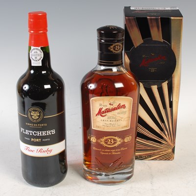 Lot 555 - A boxed bottle of Matusalem 23 Gran Reserva...