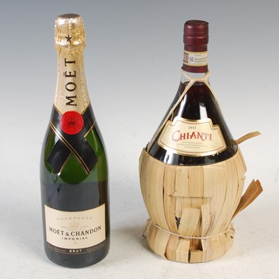 Lot 560 - One bottle of Moet & Chandon champagne, 750ml;...