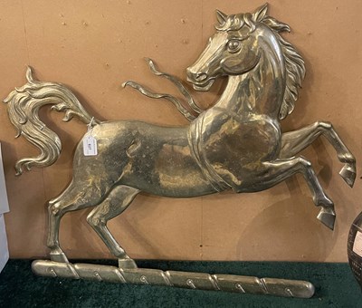 Lot 627 - A 20th century polished bronze weathervane in...