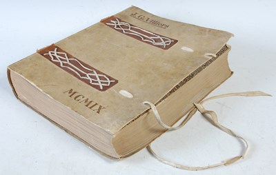 Lot 677 - J.G.Villiers, a velum bound book of prints,...