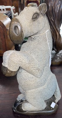 Lot 634A - Spector Muhoni, a chip carved and polished...