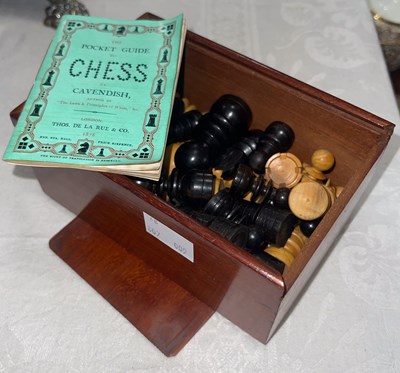 Lot 664 - A late 19th/ early 20th century mahogany games...