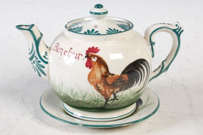 Lot 598B - Two pieces of Wemyss Ware, to include a bon...