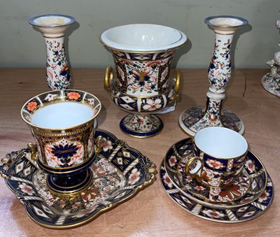 Lot 696 - A collection of Royal Crown Derby Imari...