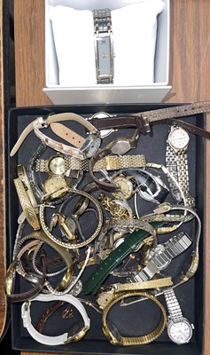 Lot 564G - A collection of assorted ladies' wristwatches,...