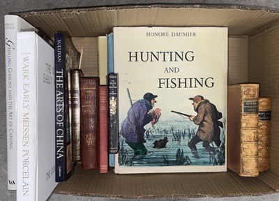 Lot 718 - A box of assorted books, to include...