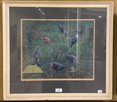 Lot 742 - Donald Watson (1918-2015) 
Blackcock ...