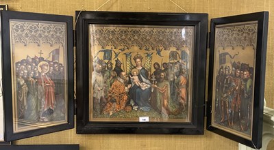 Lot 748 - After Stephan Lothener The Annunciation from...